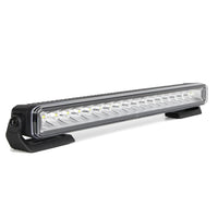 Barra LED Explora 20" de una fila 90 W con luz de posición blanca/naranja - Vision X