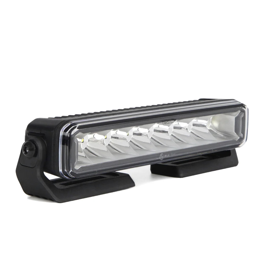Explora LED-lichtbalk 10" enkele rij 40 W met witte/oranje stand - Vision X