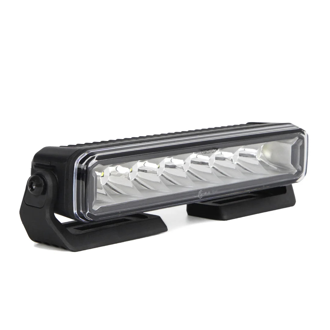 Explora LED-lichtbalk 10" enkele rij 40 W met witte/oranje stand - Vision X