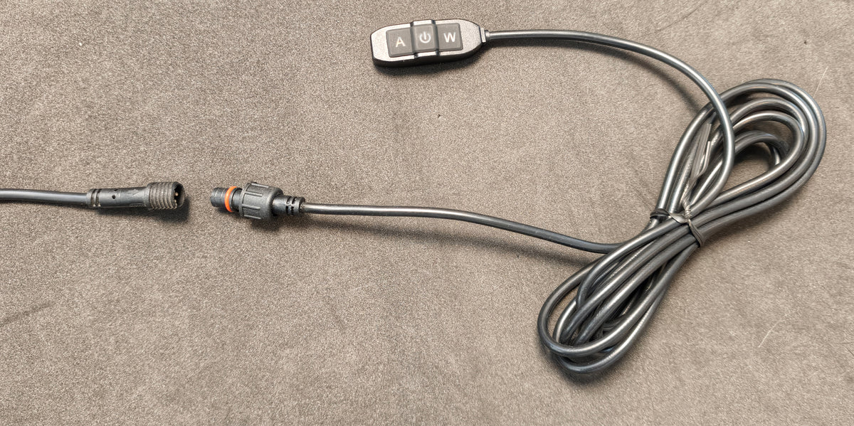 Faisceau électrique double pour 2 feux LED avec fonction position - Lumidrive