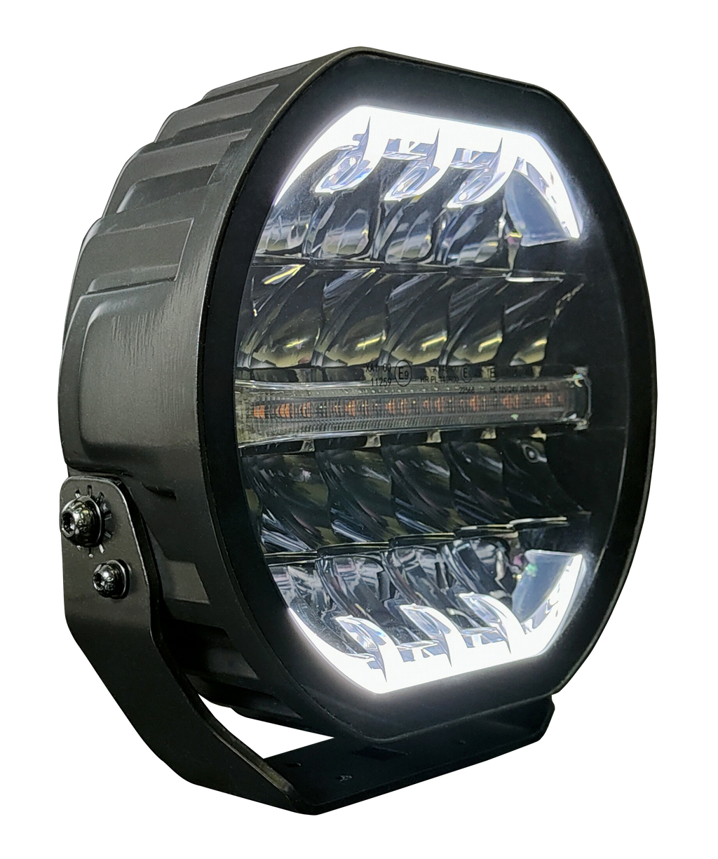 Longue portée LED Lumidrive Pulsor 9 pouces 155W Position Blanche