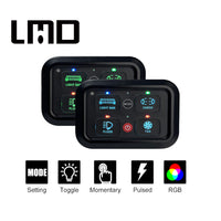 Elektrische bedieningsunit Switch Panel met 4 Bluetooth-knoppen - Lumidrive