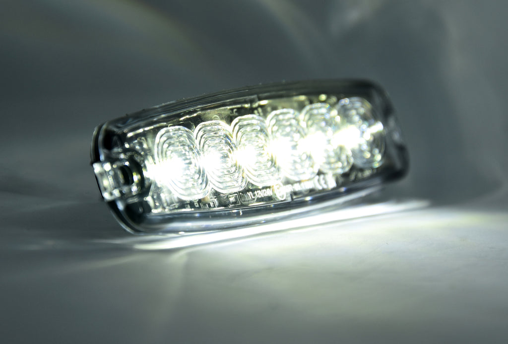 Feu de pénétration LED extra plat 3, 4 ou 6 LED - Lumiflash