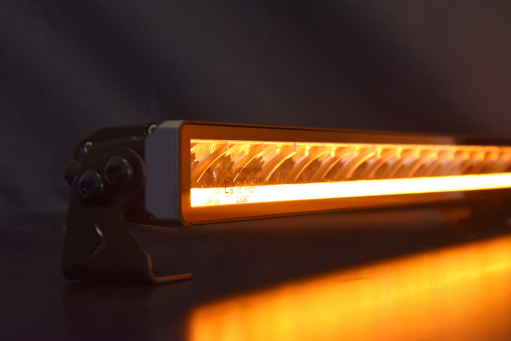 Barre LED Lumidrive Speed Flash avec feu de position orange