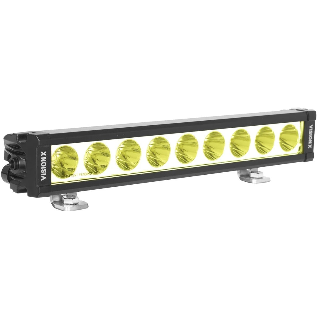 Barre LED XPL 13 pouces Vision X lentille jaune sélectif
