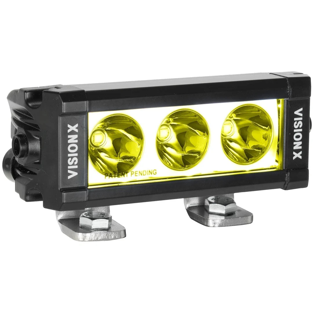 Barre LED XPL 6 pouces Vision X lentille jaune sélectif