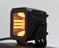 Pod LED Dark Drive Spot avec feu de position orange