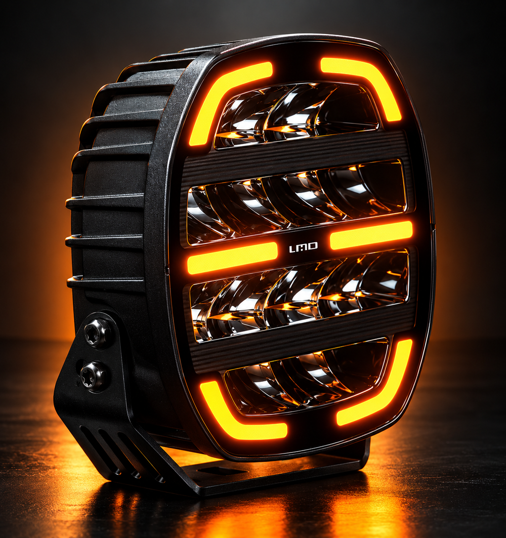Night Seeker 9 pouces avec feu de position orange