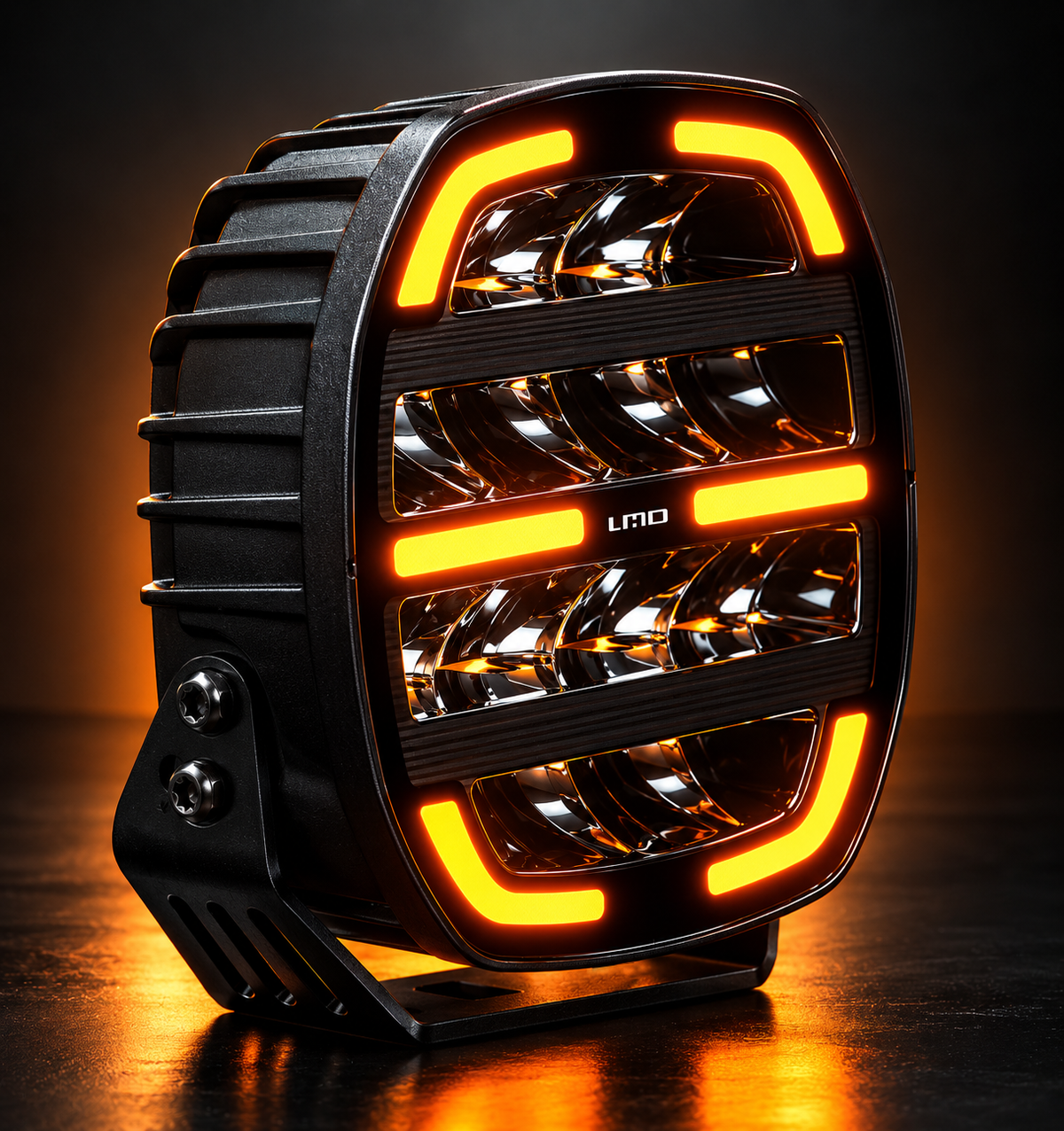 Night Seeker 9 pouces avec feu de position orange