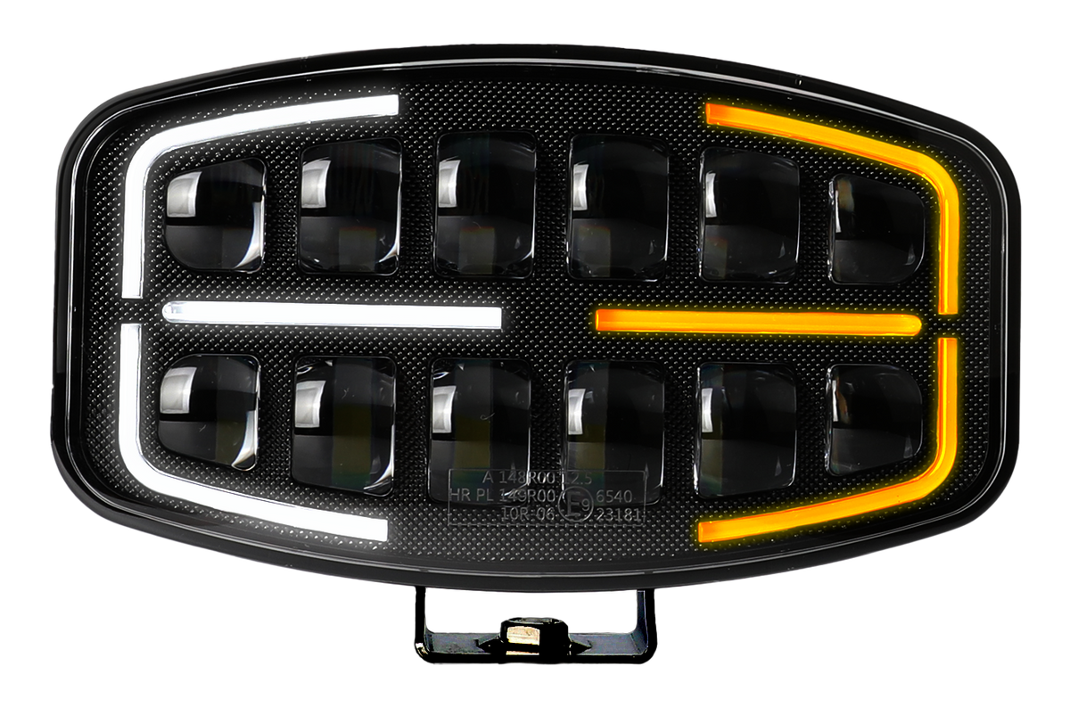Lumidrive Perceptor 1275 avec feu de position orange et blanche