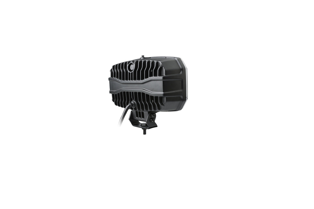 ongue portée LED Lumidrive Rayzor Square 105W vue trois quarts