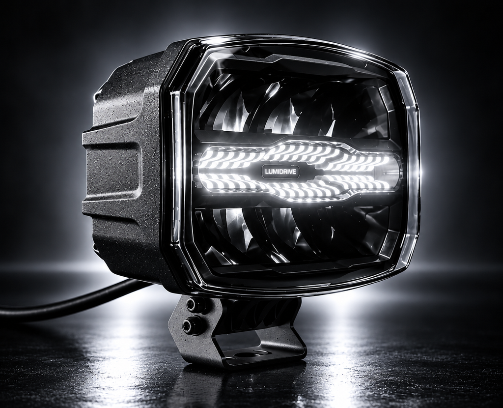 Lumidrive Rayzor Square avec feu de position dynamique blanc
