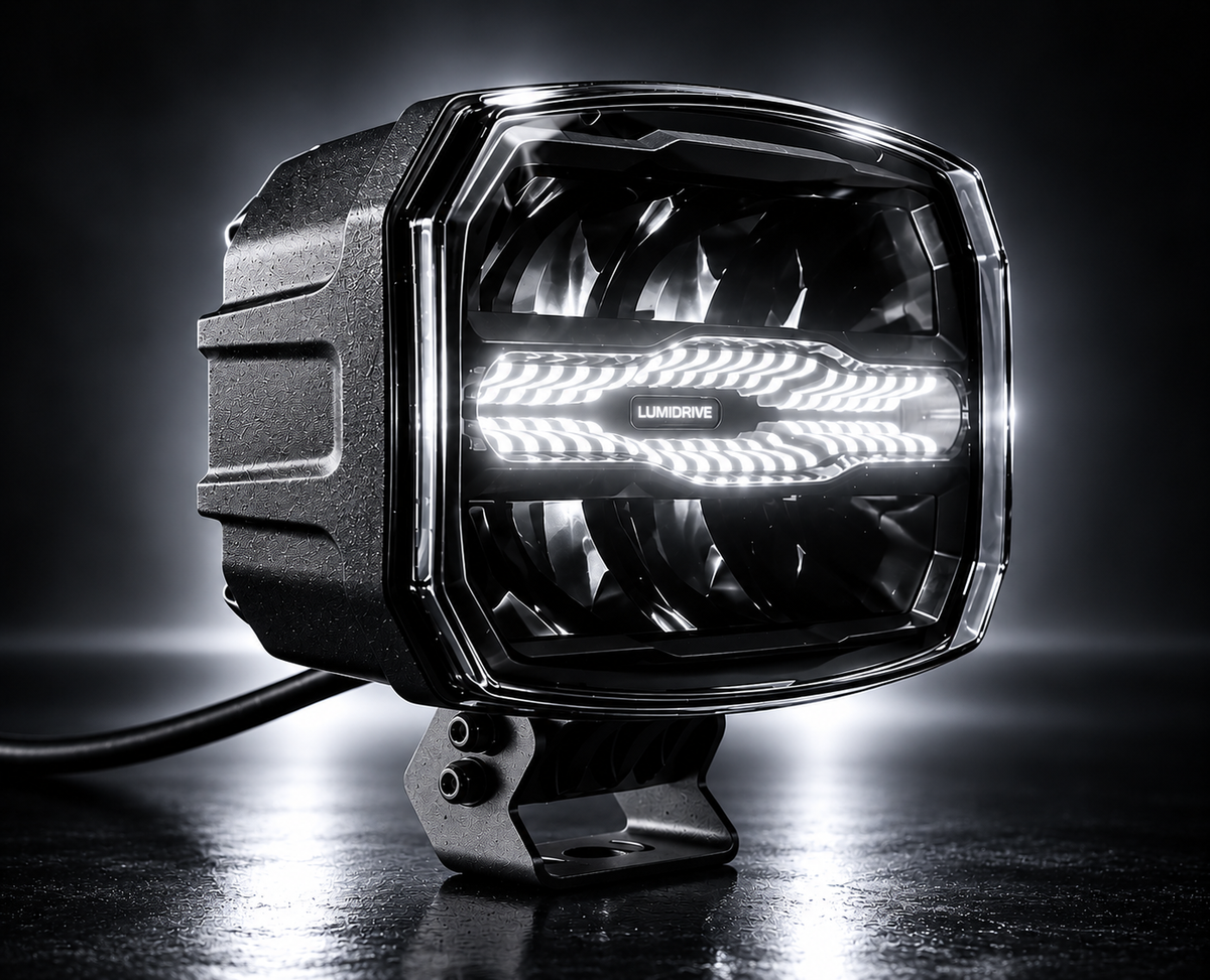 Lumidrive Rayzor Square avec feu de position dynamique blanc