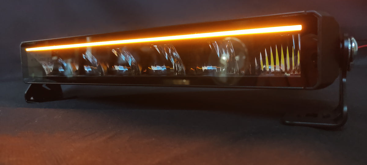 Barre LED Lumidrive Speed Drive avec feu de position orange