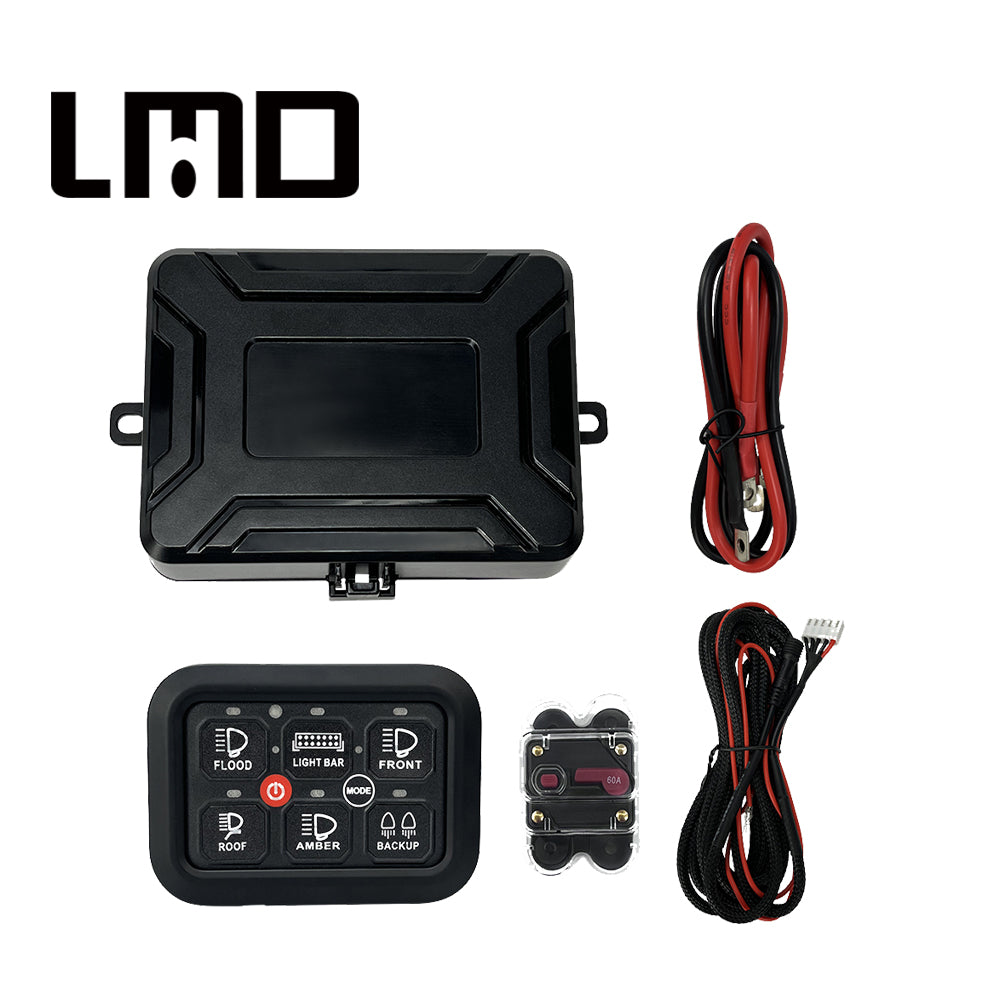 Kit complet Lumidrive Switch Panel 6 avec boîtier électrique