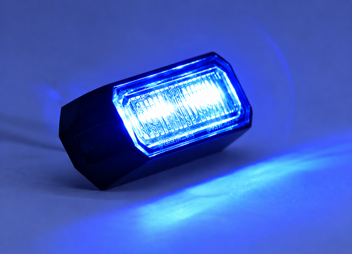 Feu de pénétration 3 LED Lumiflash bleu