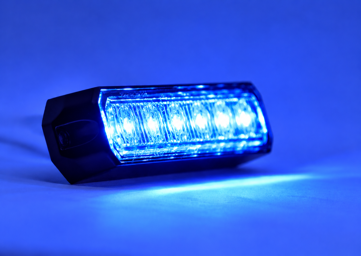 Feu de pénétration 6 LED Lumiflash bleu