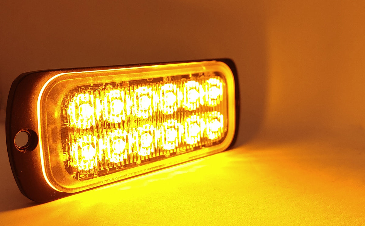 Feu de pénétration LED orange Lumiflash