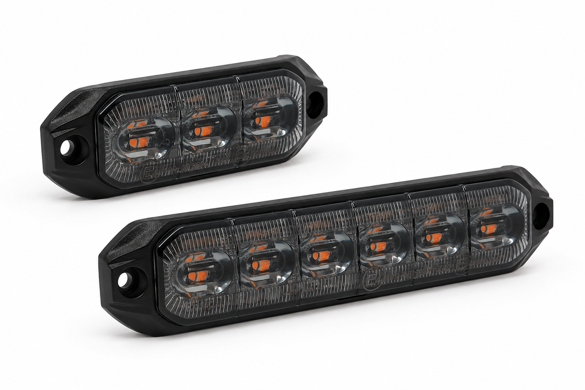Feu Flash LED Lumiflash LumiGrey avec lentille fumée Bild
