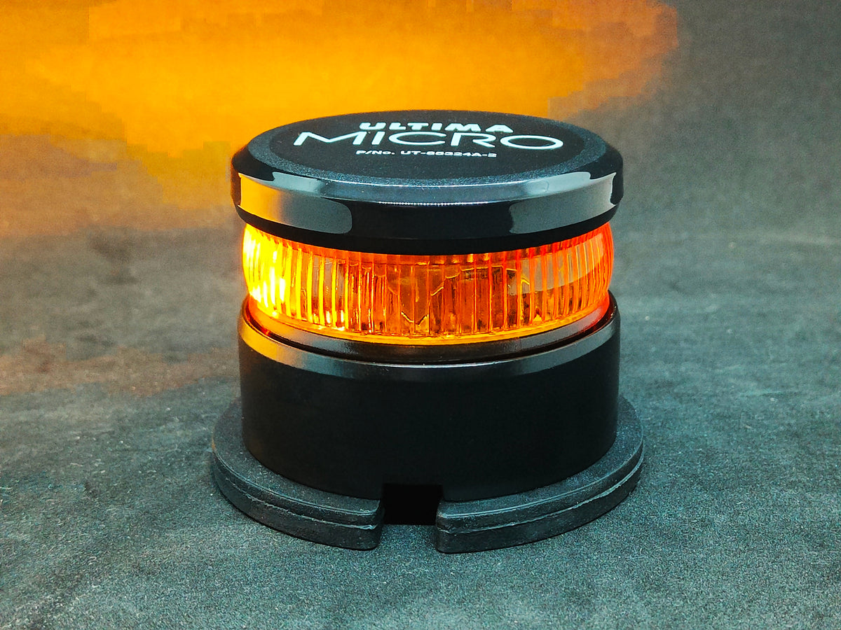 Gyrophare LED magnétique rechargeable Lumiflash Micro orange