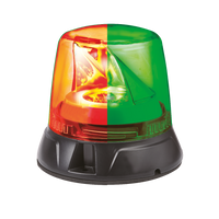 Gyrophare LED rotatif Lumiflash Optitech Orange et Vert