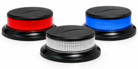 Gyrophare Lumiflash Ultra Slim bleu blanc et rouge fixation 3 vis