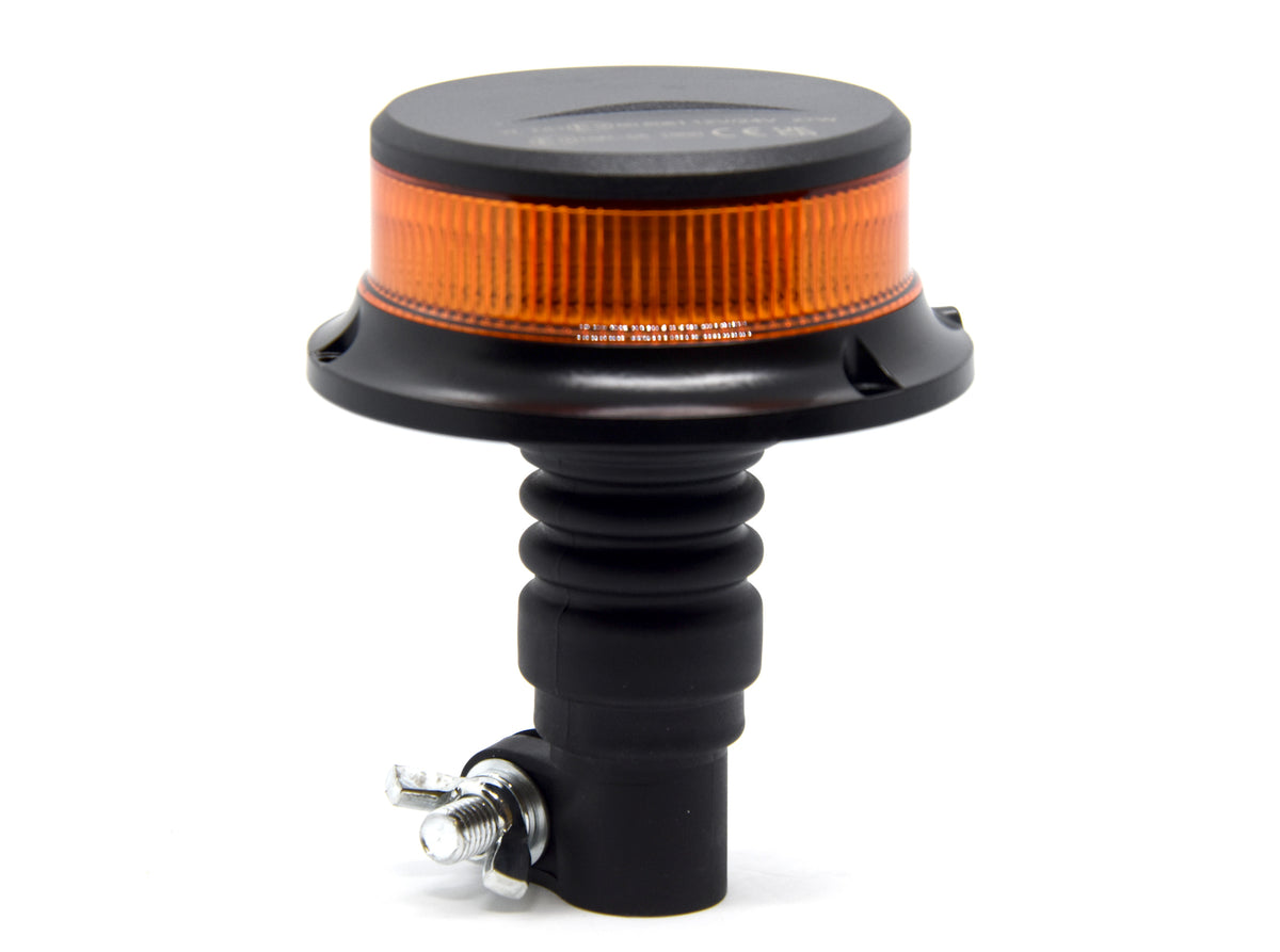 Gyrophare Lumiflash Ultra Slim orange sur tige flexible