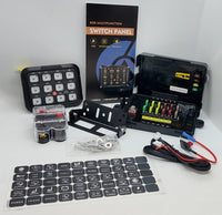 Kit de commande électrique Lumidrive 12 boutons avec boîtier et câblage