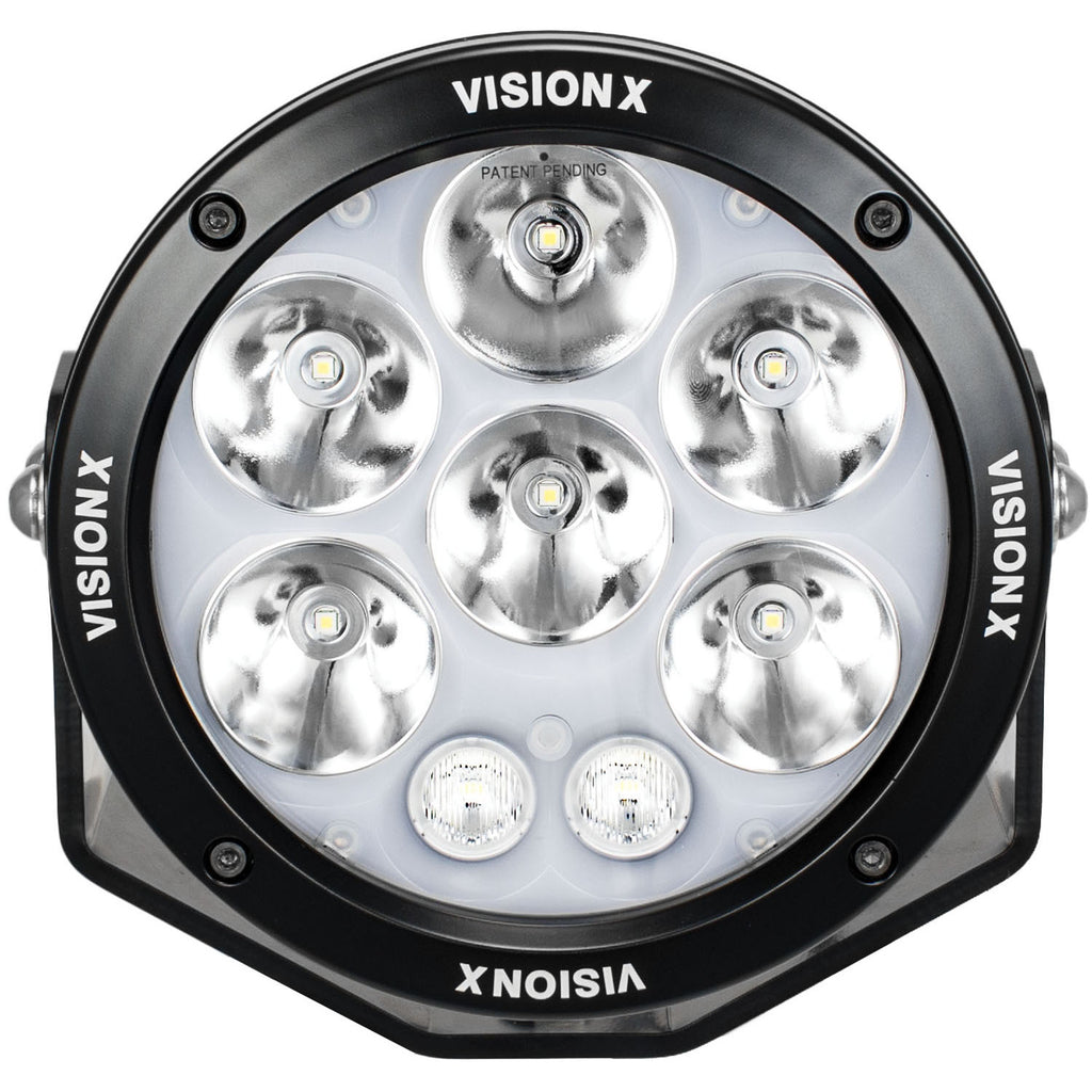 Optique Iris et elliptique du Vision X ADV Light Cannon