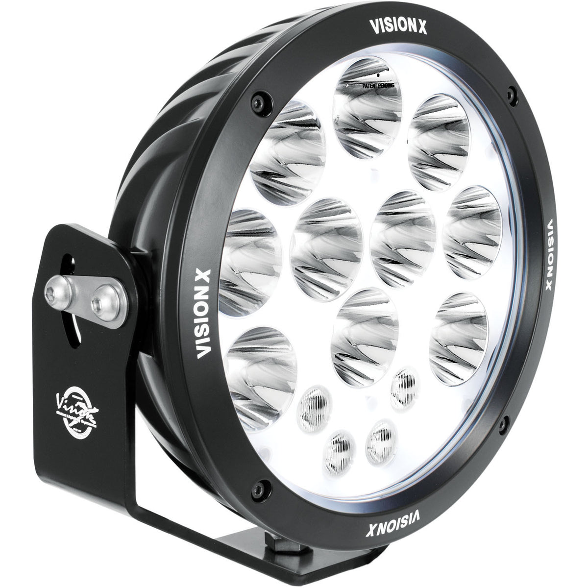 Halo blanc du Vision X ADV Light Cannon 8,7 pouces