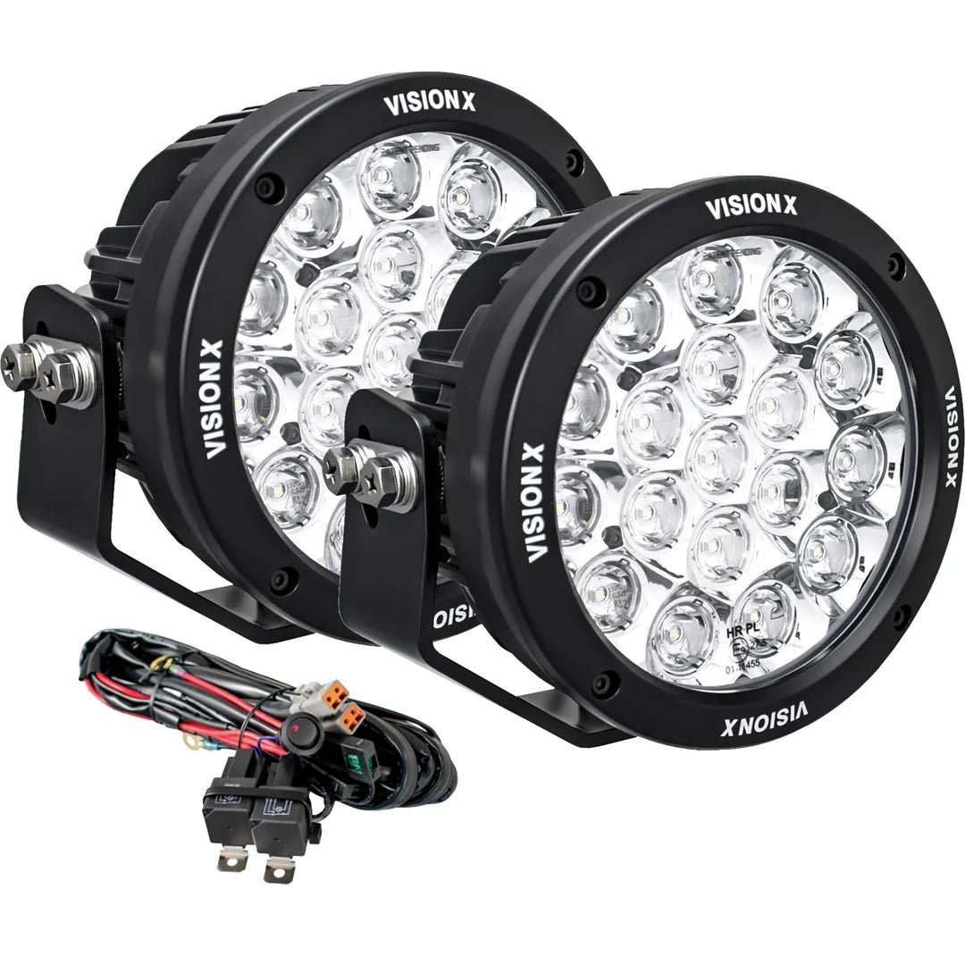 Paire de longues portées Vision X CG2 6,7 pouces Multi LED
