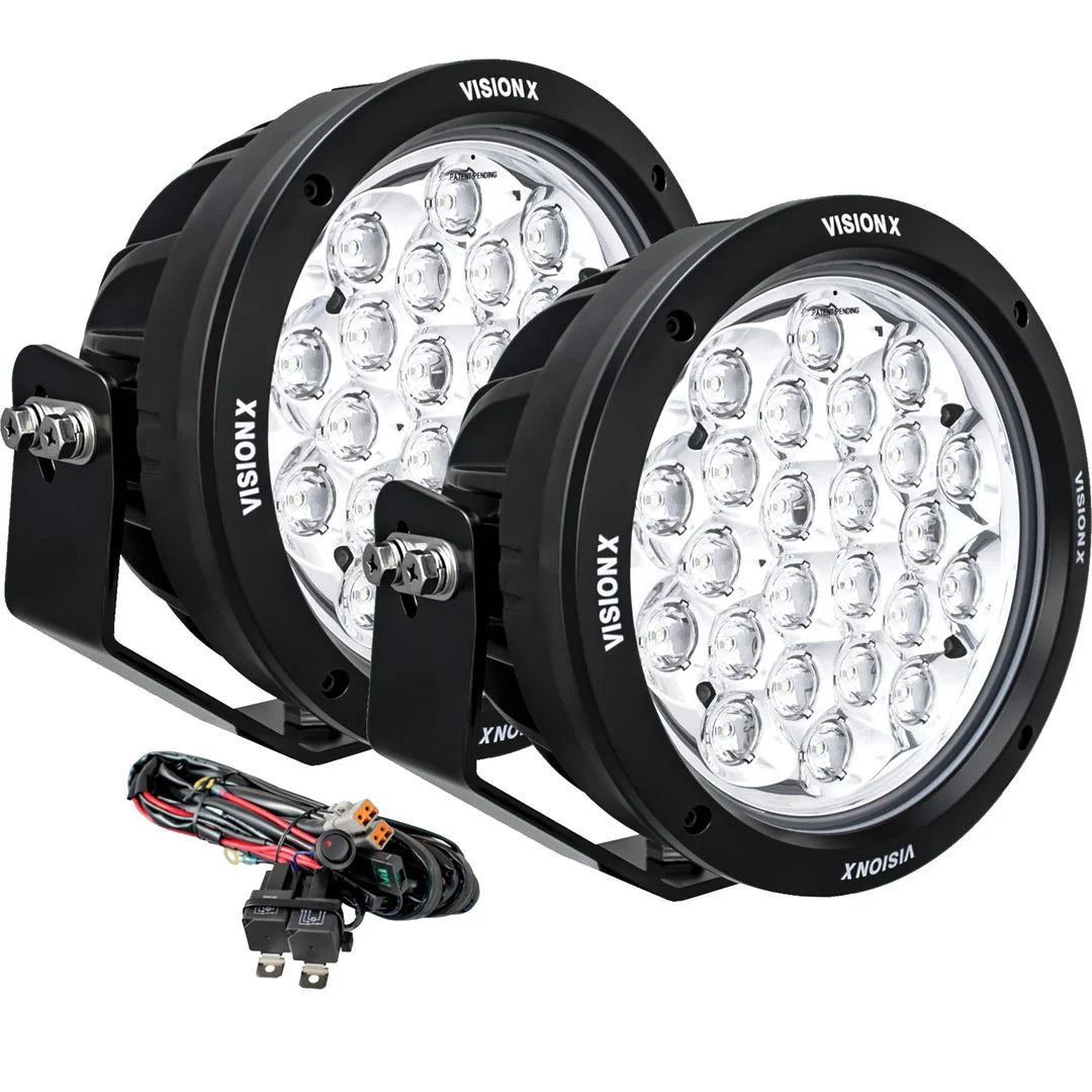 Paire de longues portées Vision X CG2 8,7 pouces Multi LED