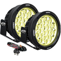 Paire de longues portées Vision X CG2 8,7 pouces Jaune sélectif