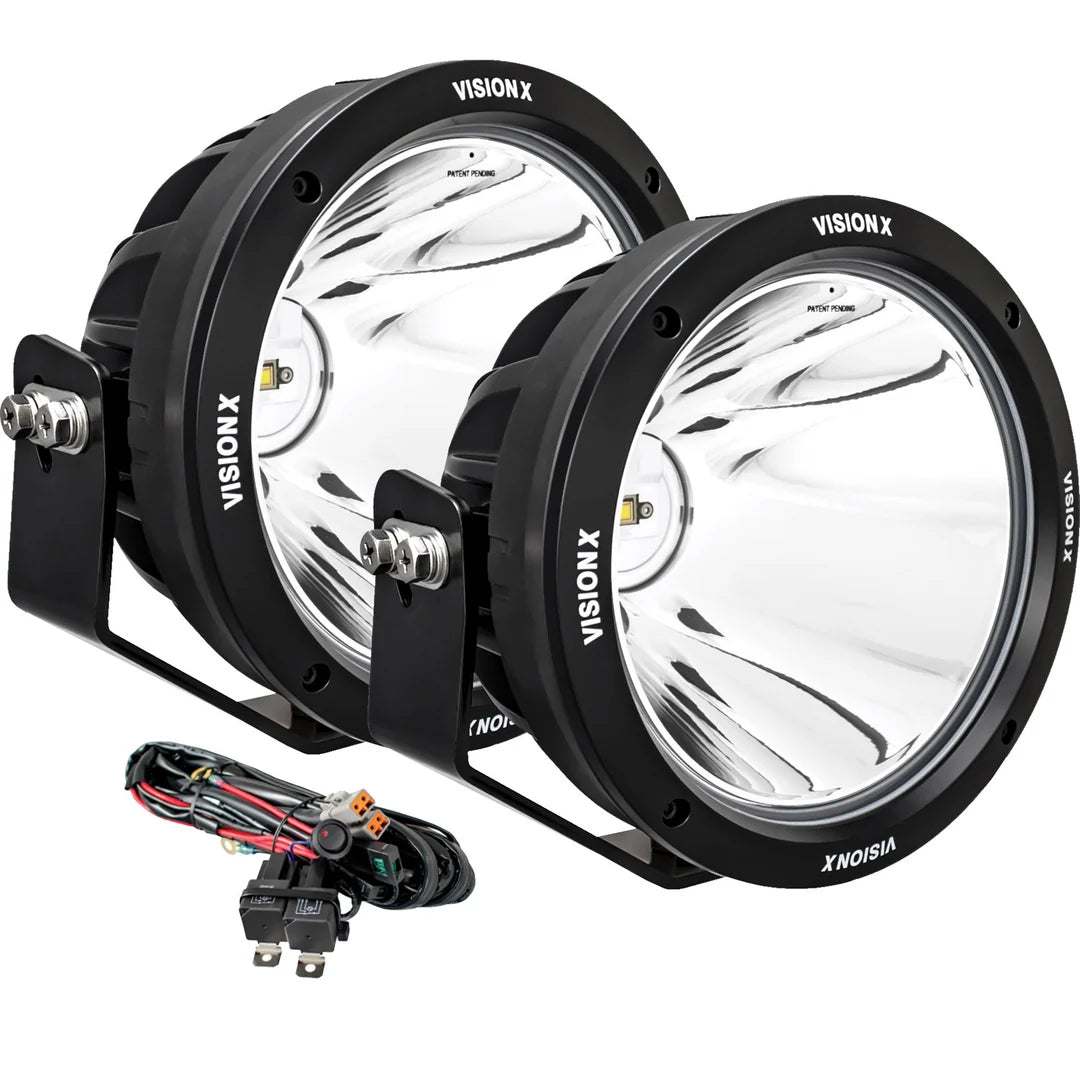 Paire de longues portées LED Vision X CG2 8,7 pouces