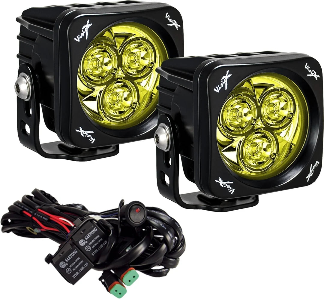 Paire de longues portées Vision X CG2 Multi LED Jaune sélectif