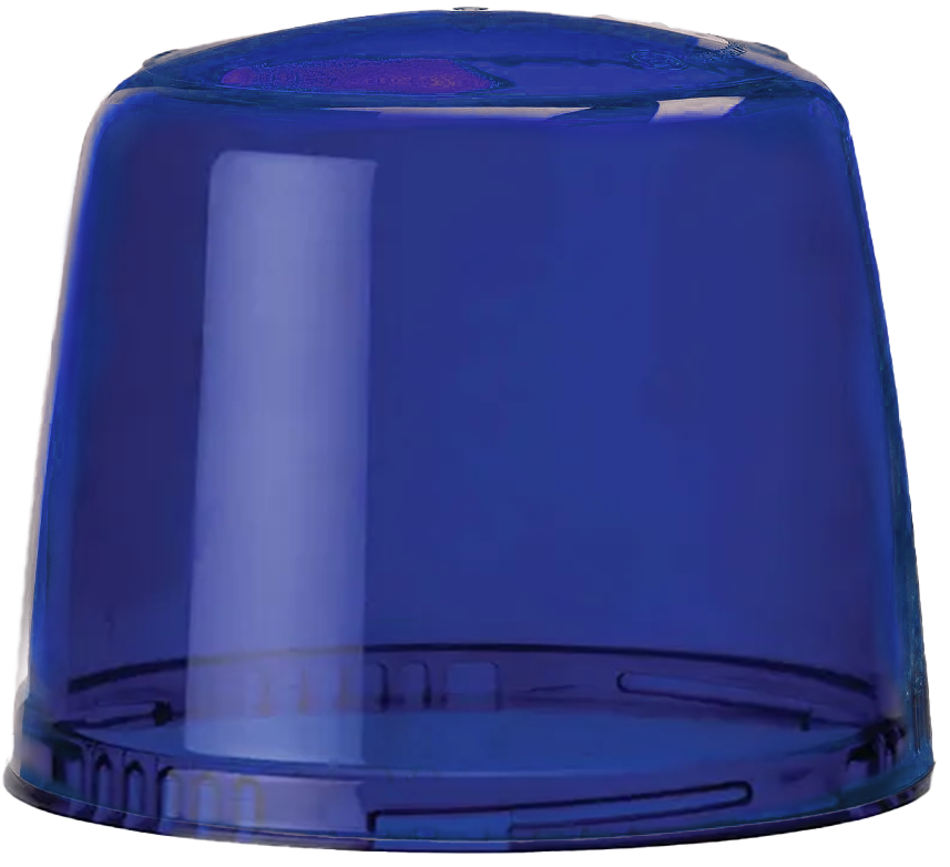 Cabochon bleu pour gyrophare Vision X Optitech