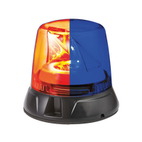 Gyrophare LED rotatif Vision X Optitech Orange et Bleu
