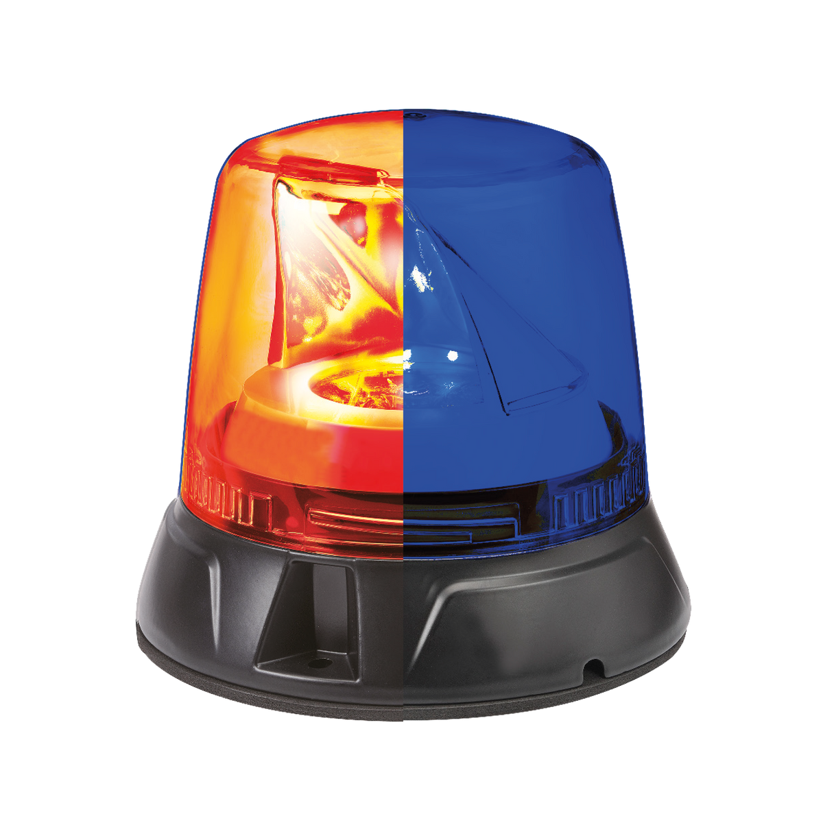 Gyrophare LED rotatif Vision X Optitech Orange et Bleu
