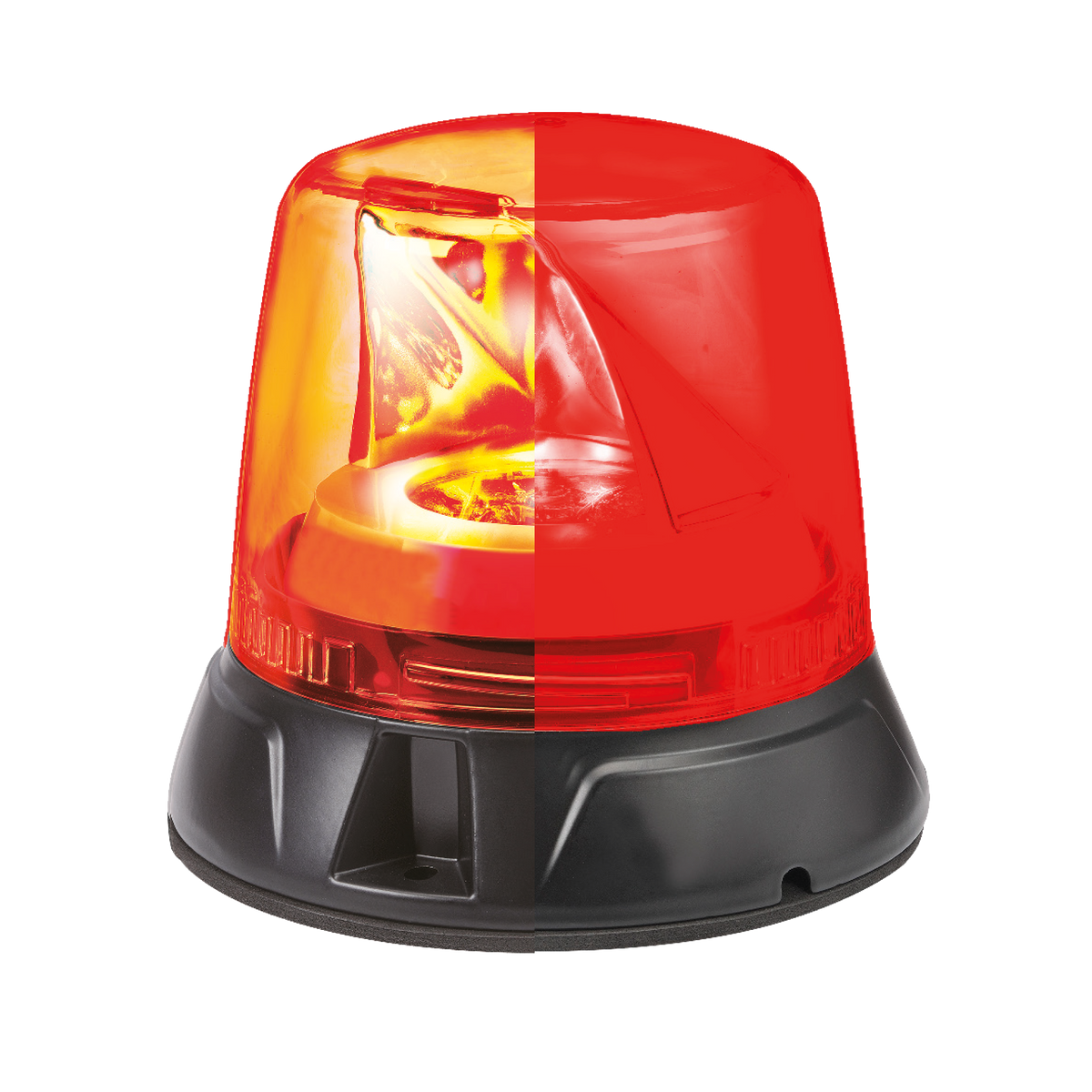 Gyrophare LED rotatif Vision X Optitech Orange et Rouge