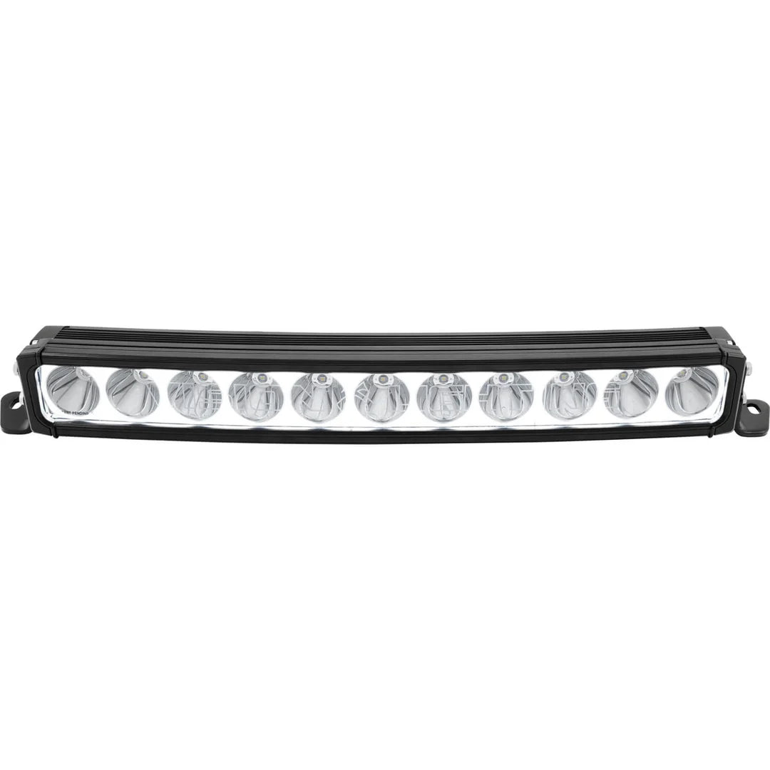 Vue de face de la barre LED Vision X XPR Curved 20 pouces