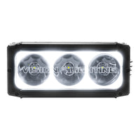 Halo rétroéclairé de la barre LED Vision X XPR-S 6 pouces